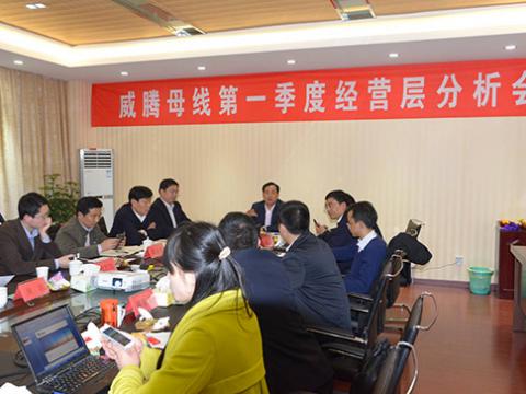 江苏龙8头号玩家实现首季开门红—一季度谋划事情聚会在铜业公司新厂区顺遂召开